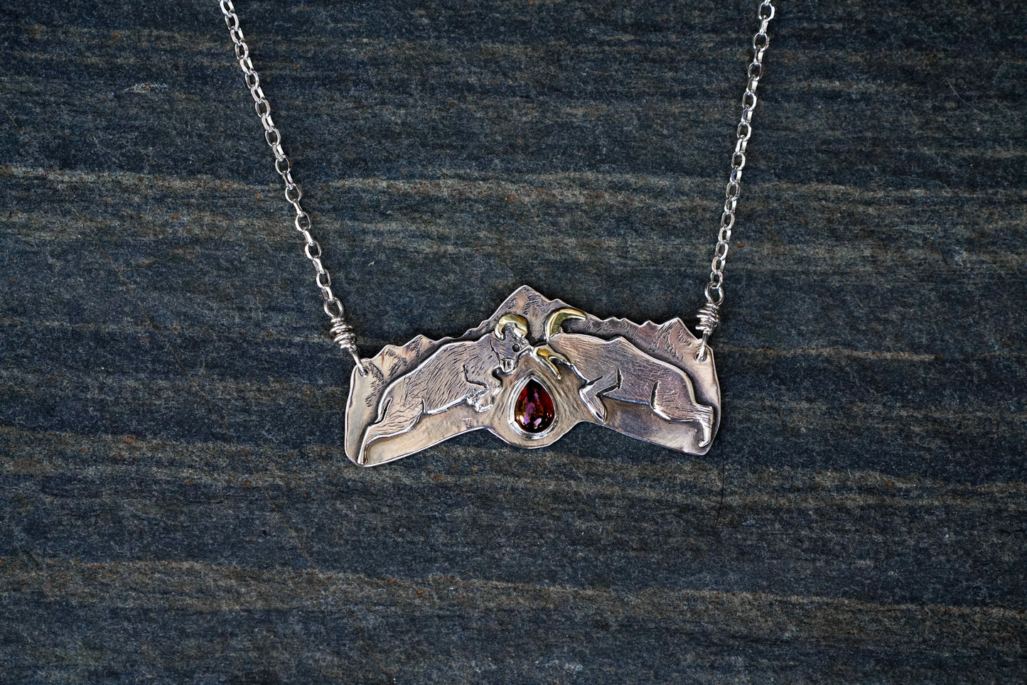 Big Horn Sheep Necklace