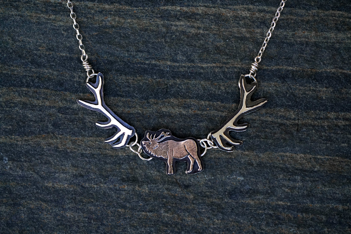 Elk & Antler Necklace