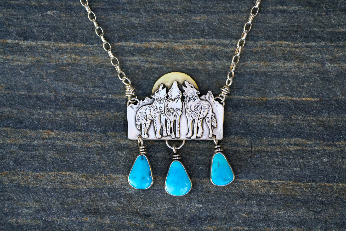 Wolf Pack Necklace