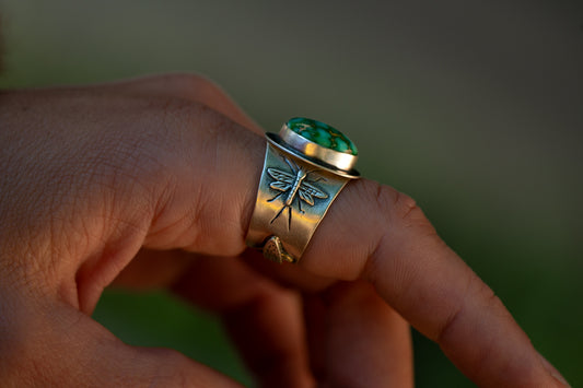 Spring Hatch Ring - Size 8.75