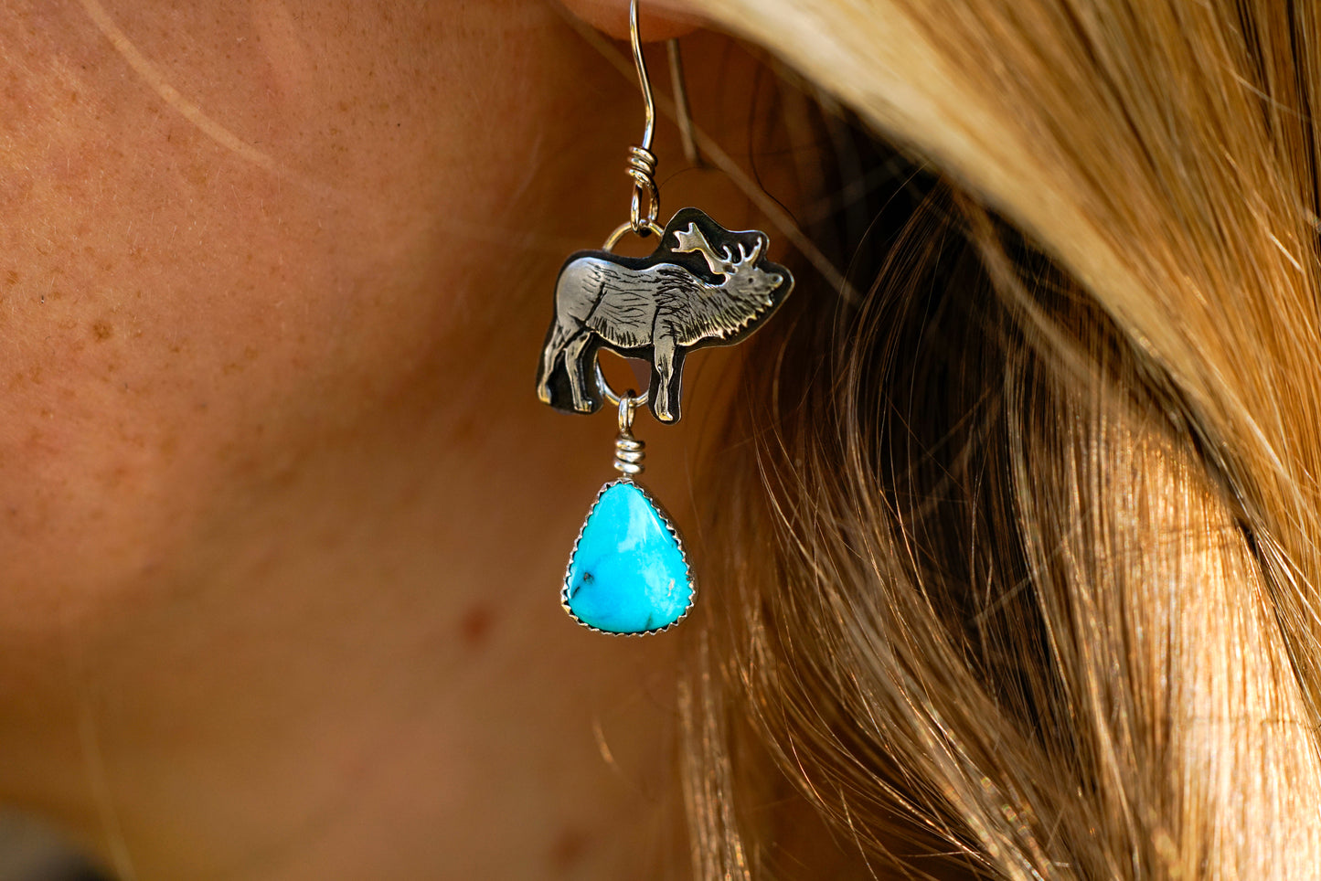 Elk Earrings