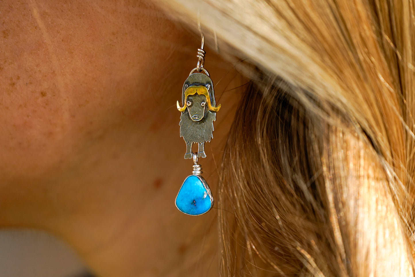 Muskox Earrings