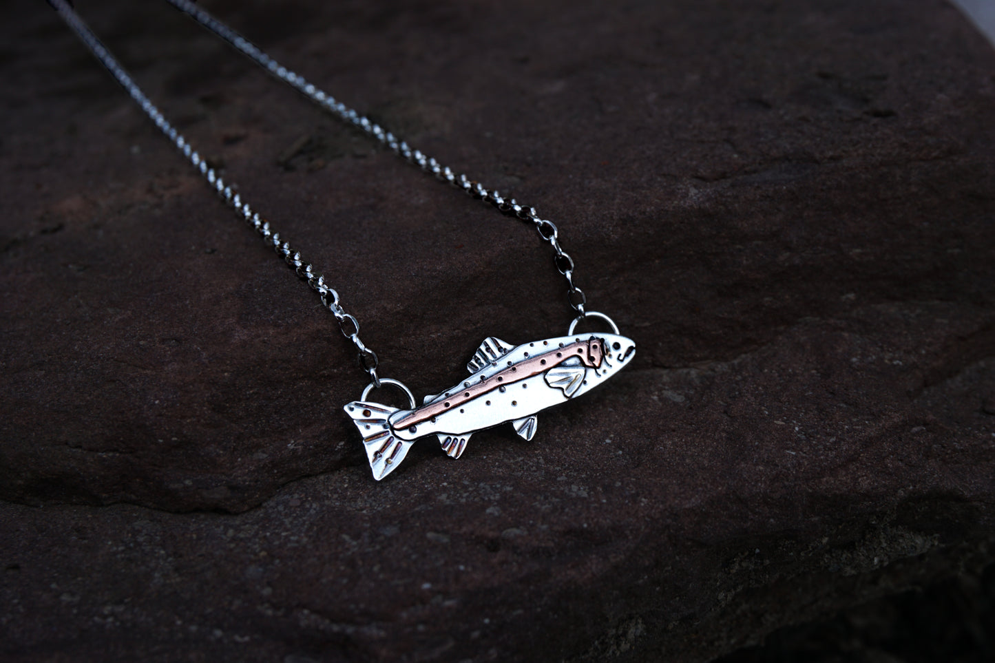 Rainbow Trout Necklaces