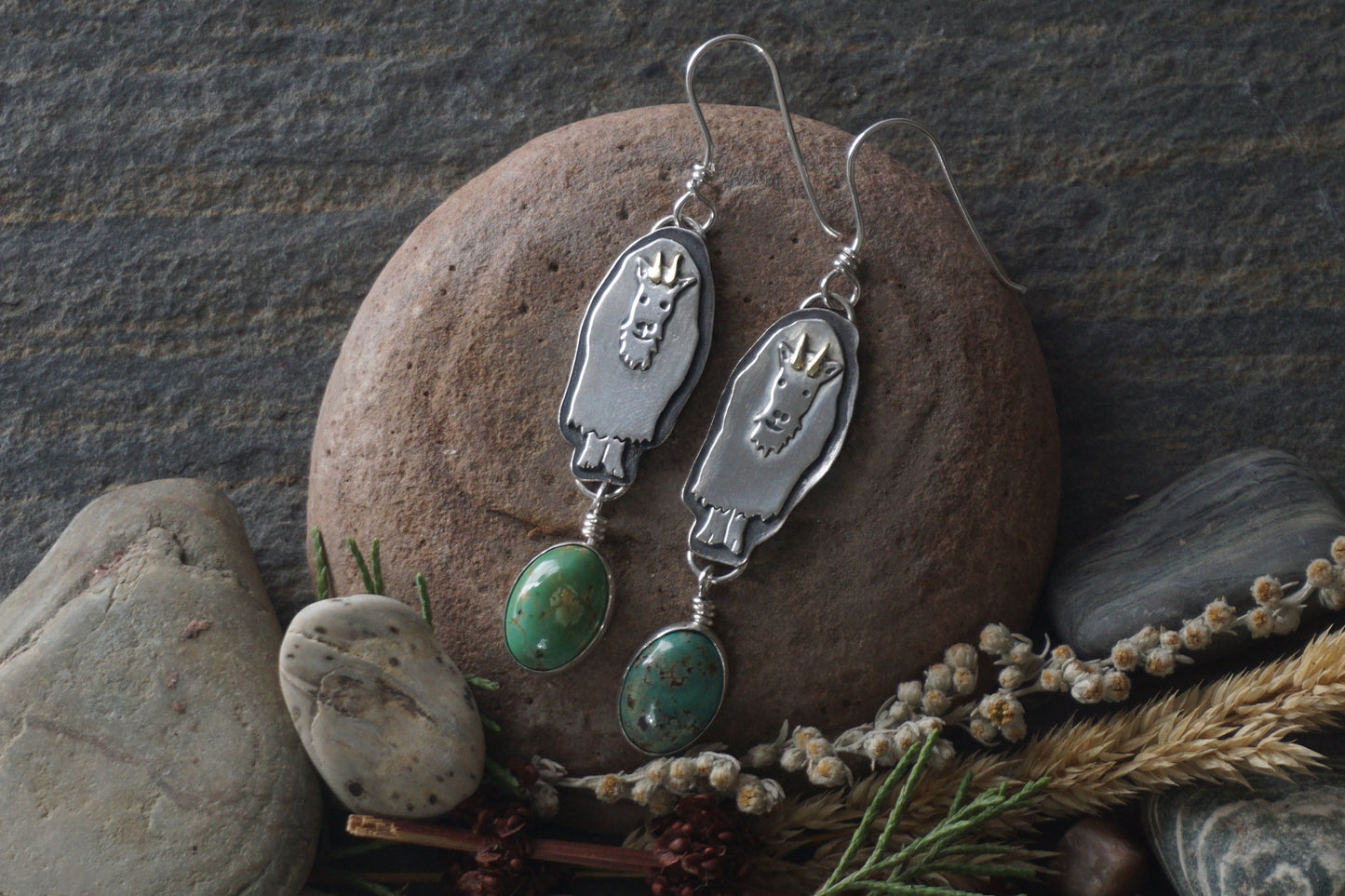 Mountain Goat Earrings