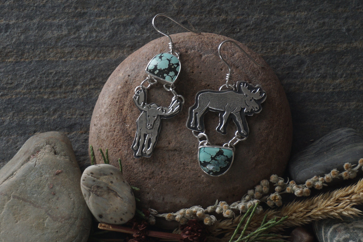 Moose Earrings