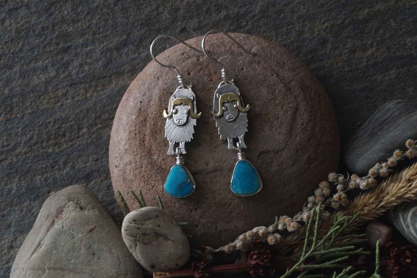 Muskox Earrings