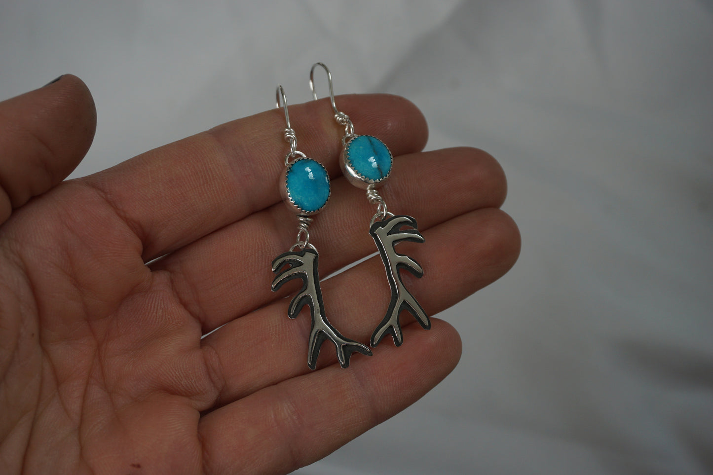 Elk Antler Earrings