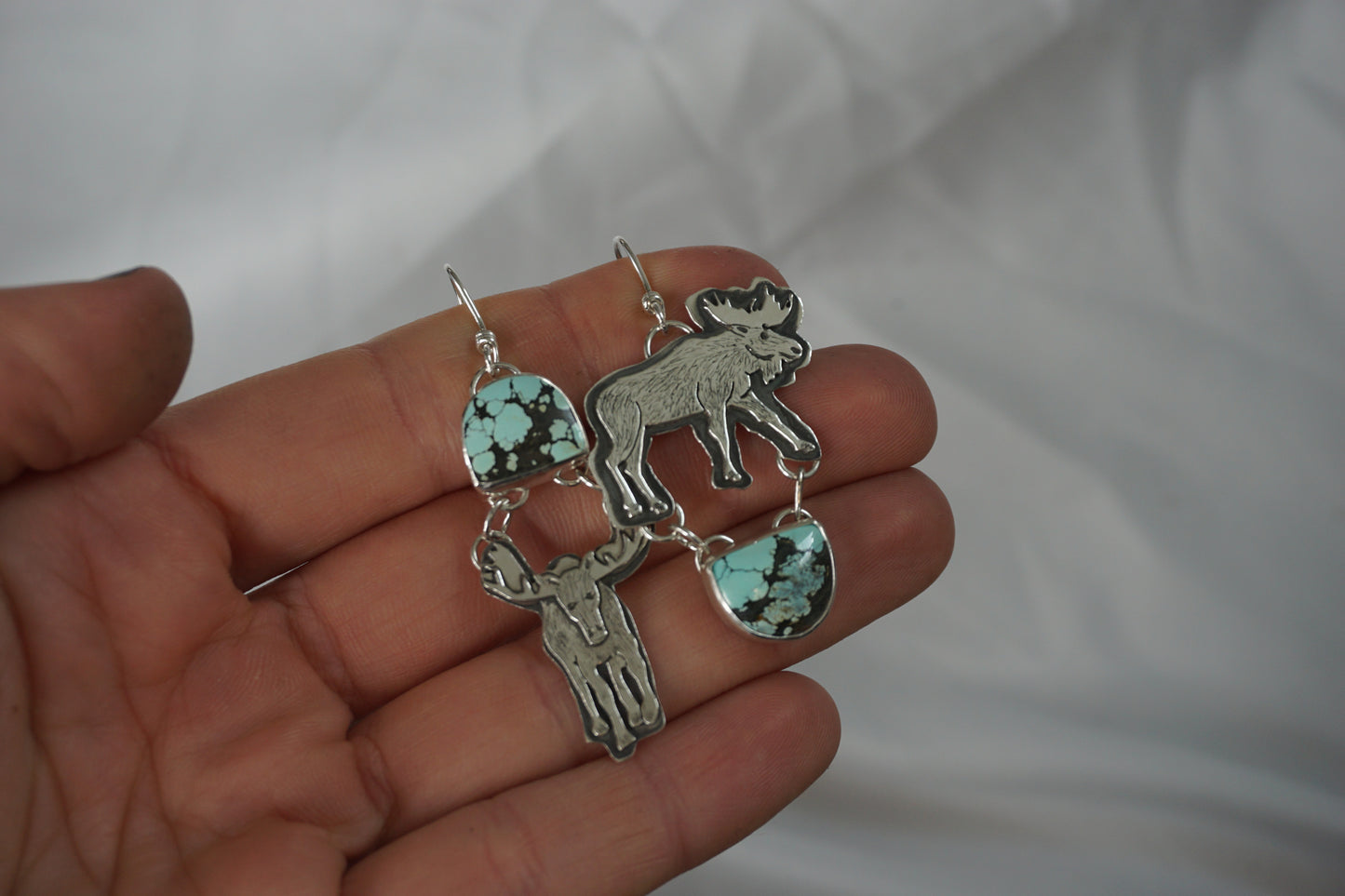 Moose Earrings