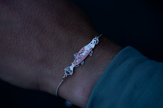 Salmon Bracelets - Adjustable!