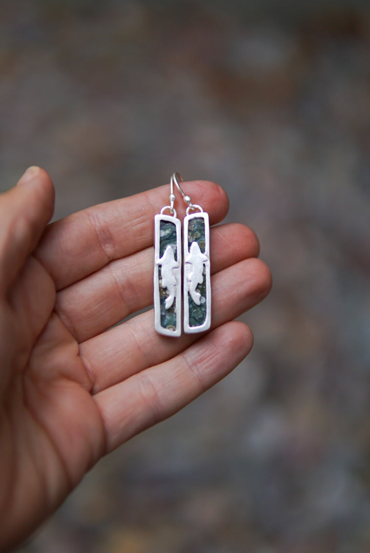 In the Current Earrings - Reversible!