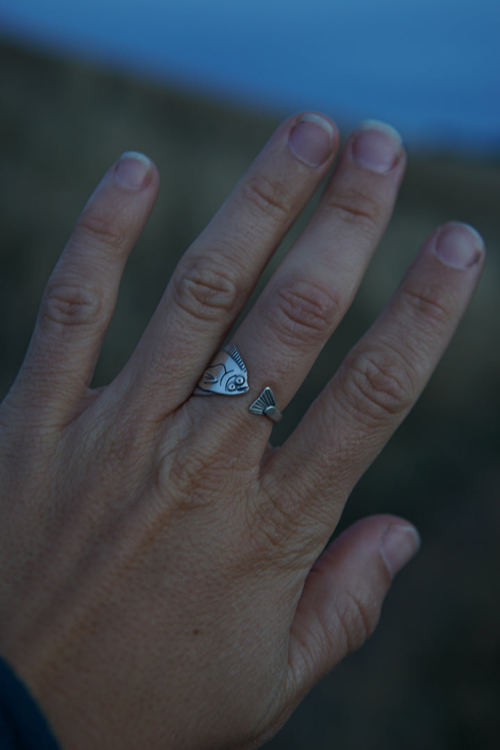 Halibut Ring - Adjustable (6.5-8.5)
