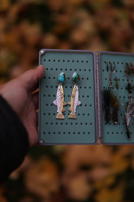 Brown Trout Studs - Large