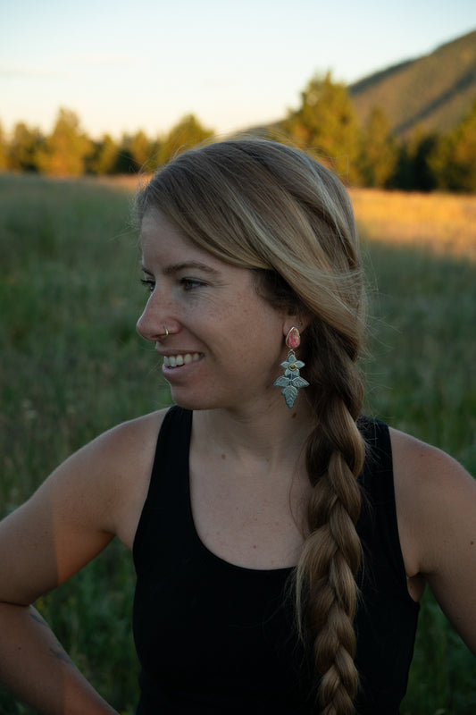 Salmonberry Flower Studs