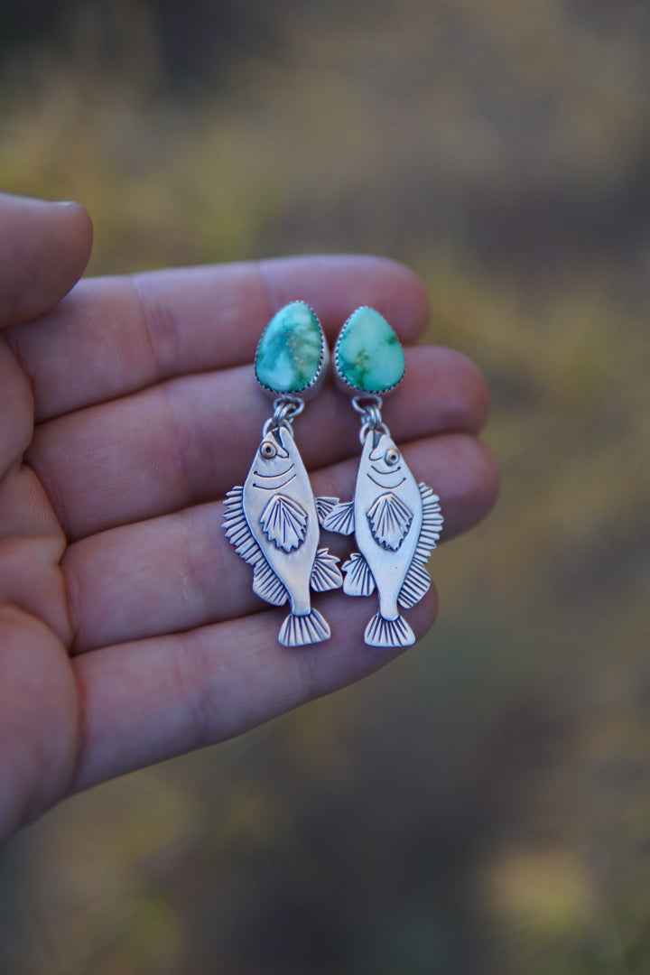 Rockfish Earrings - Medium