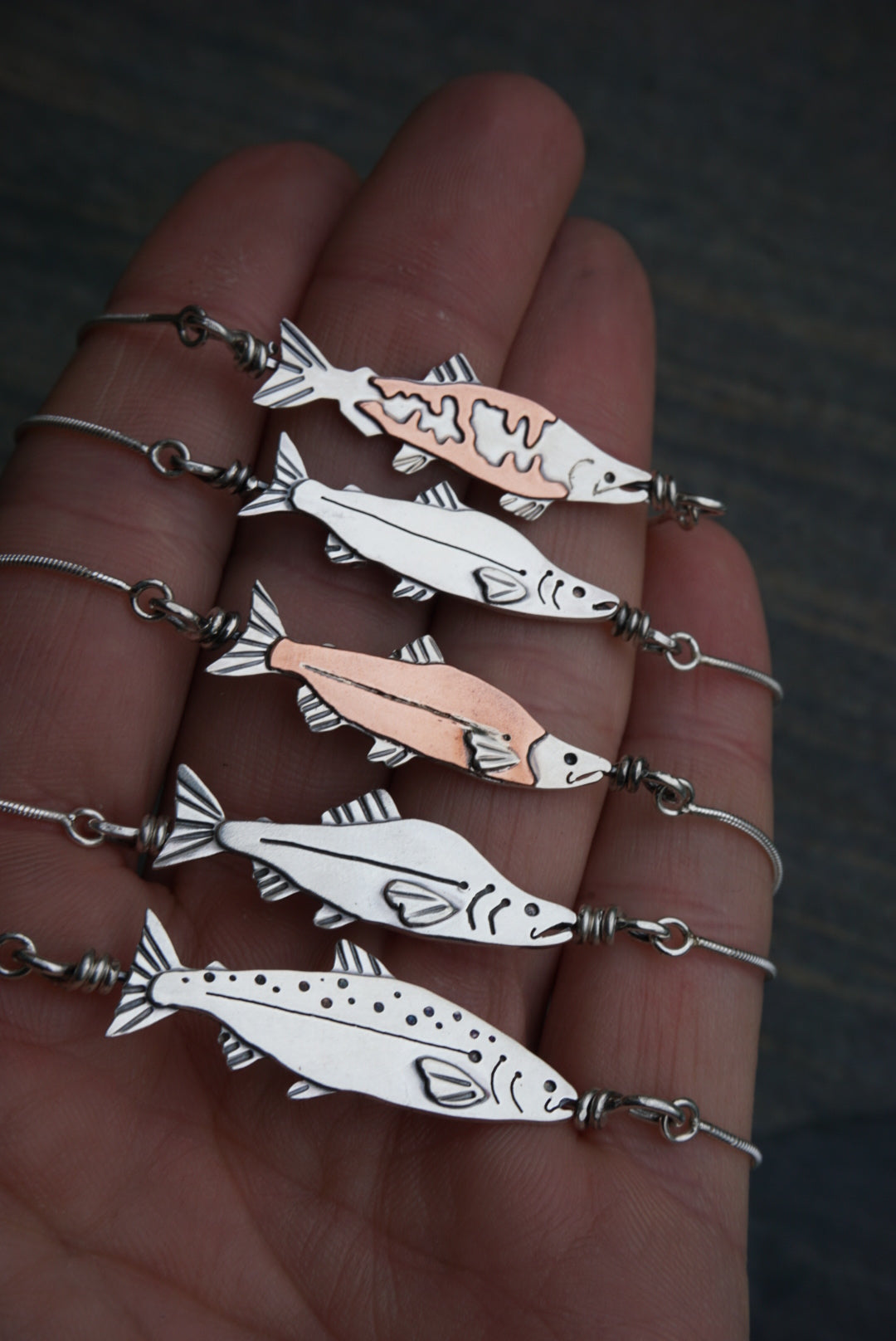 Salmon Bracelet - Coho (Silver)