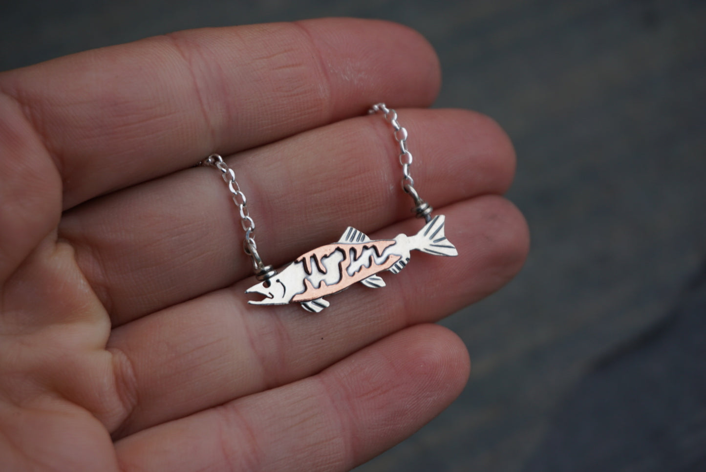 Salmon Necklace - Chum (Keta)