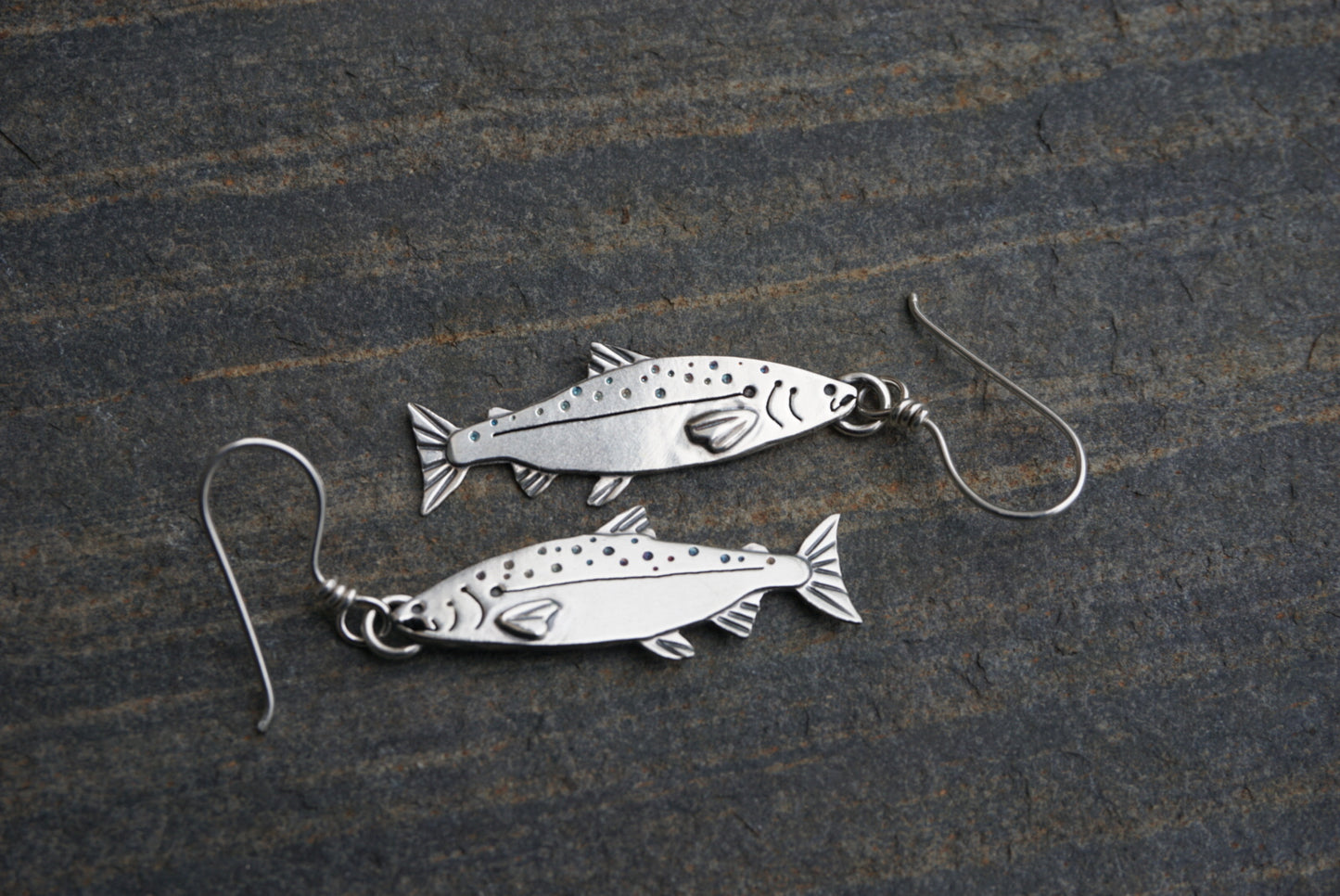 Salmon Earrings - King (Chinook)