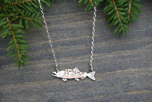 Salmon Necklace - Chum (Keta)