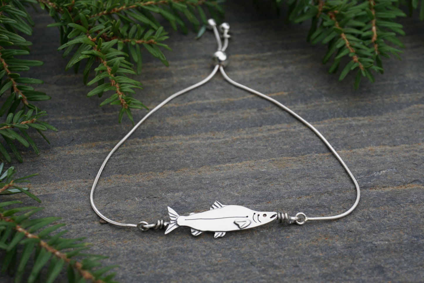 Salmon Bracelet - Coho (Silver)