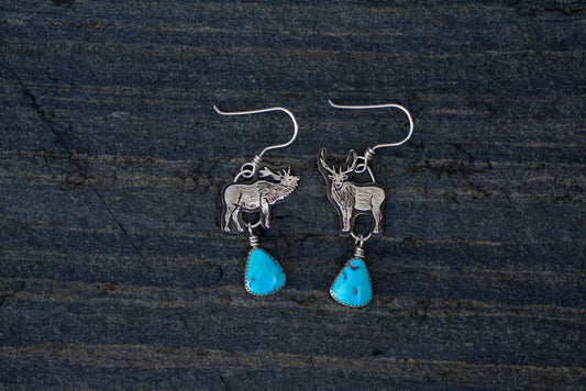Elk Earrings
