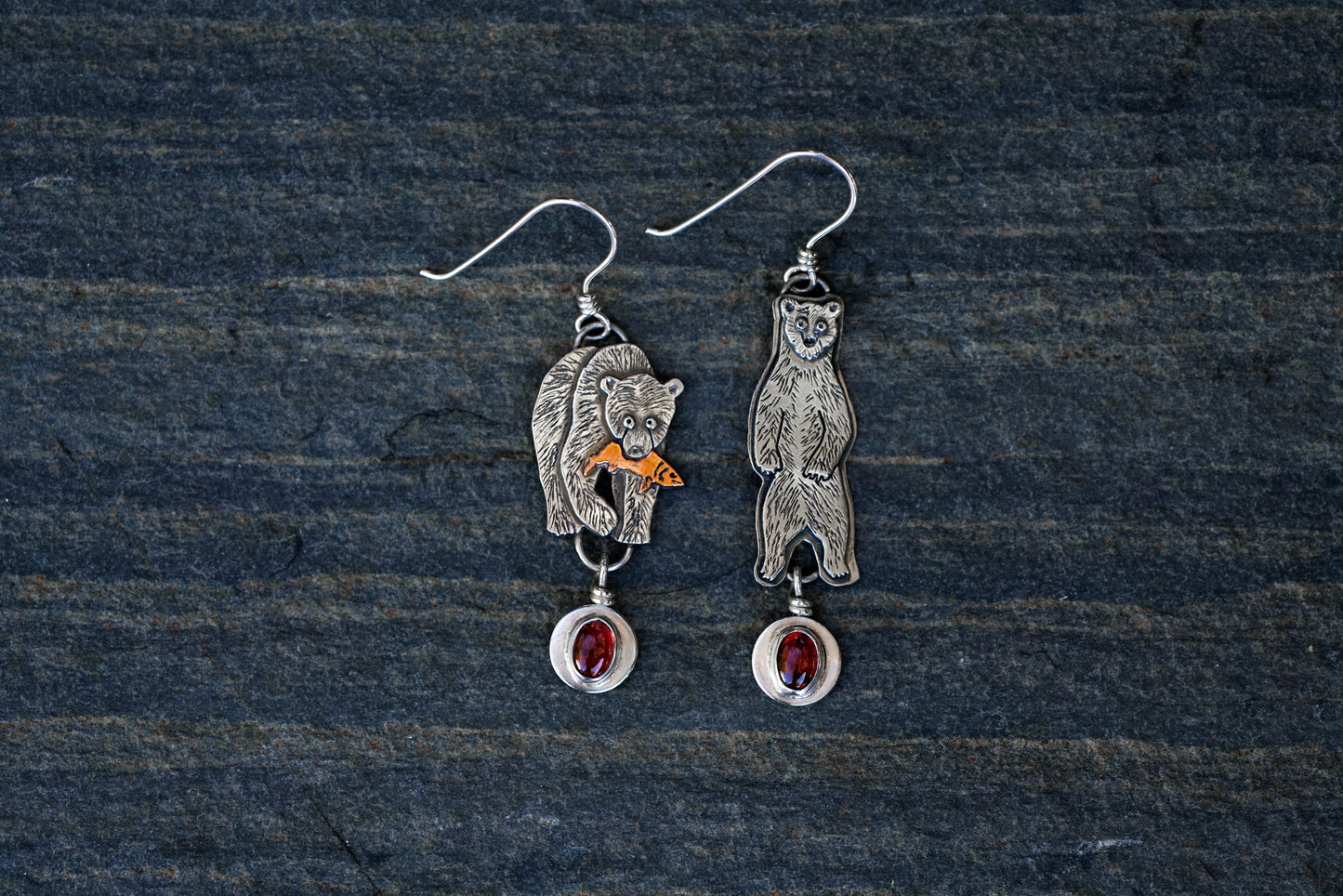 Grizzly Bear Earrings