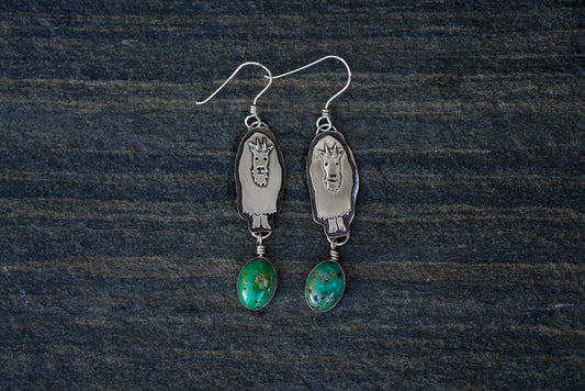 Mountain Goat Earrings