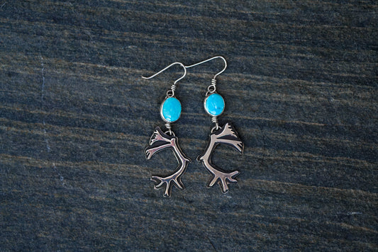 Caribou Antler Earrings