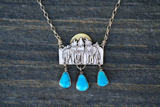 Wolf Pack Necklace