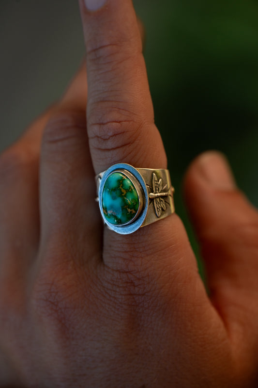 Spring Hatch Ring - Size 8.75