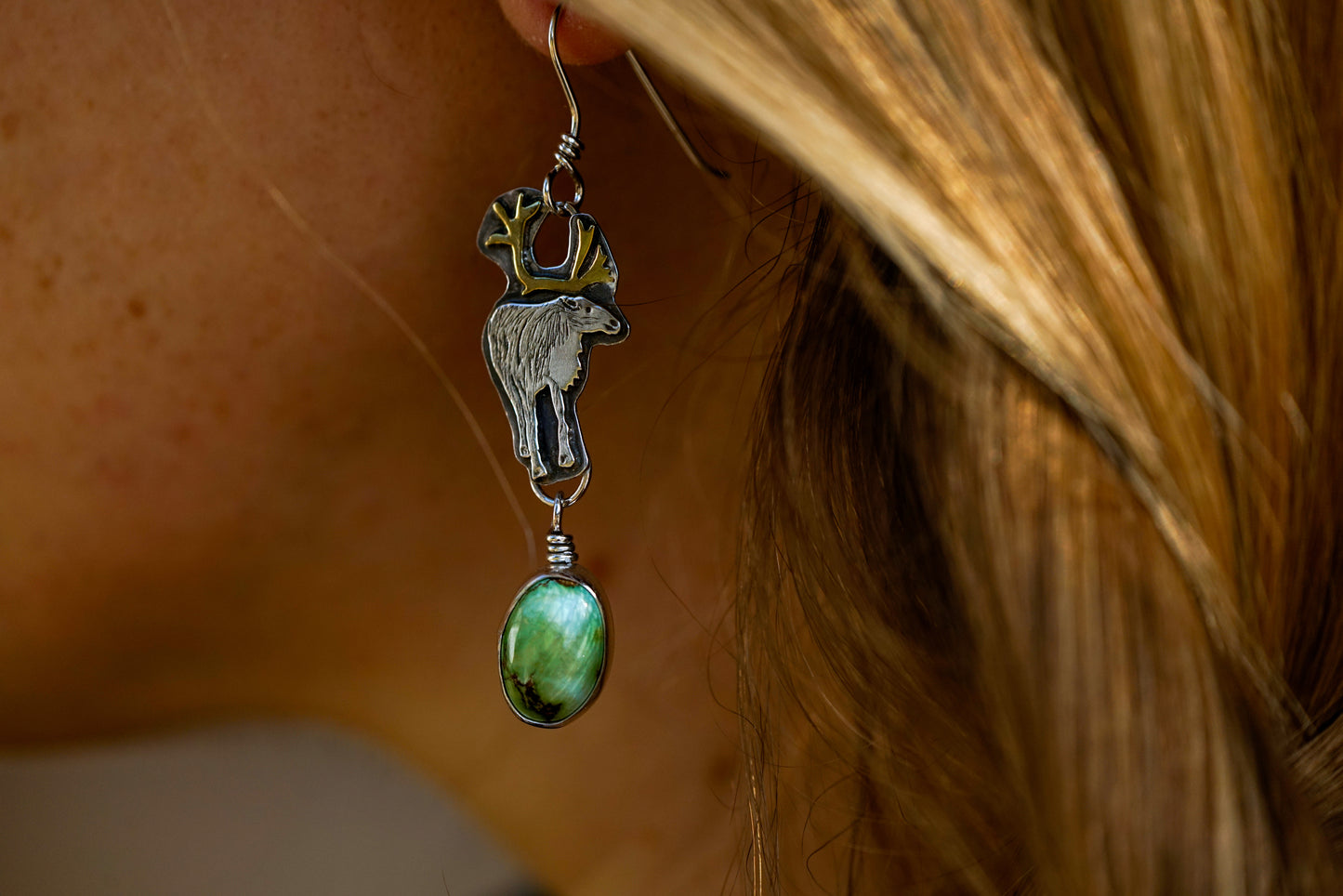 Caribou Earrings