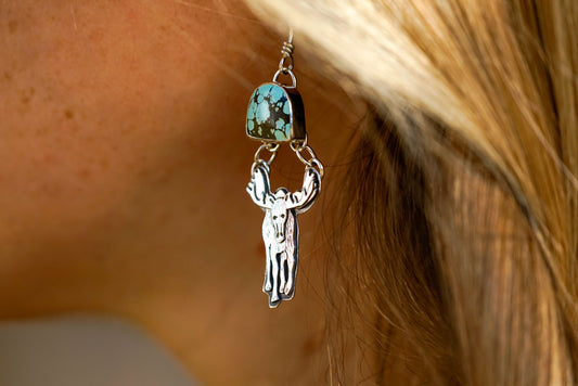 Moose Earrings