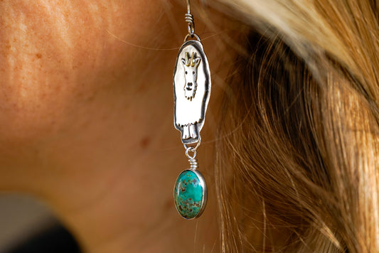 Mountain Goat Earrings