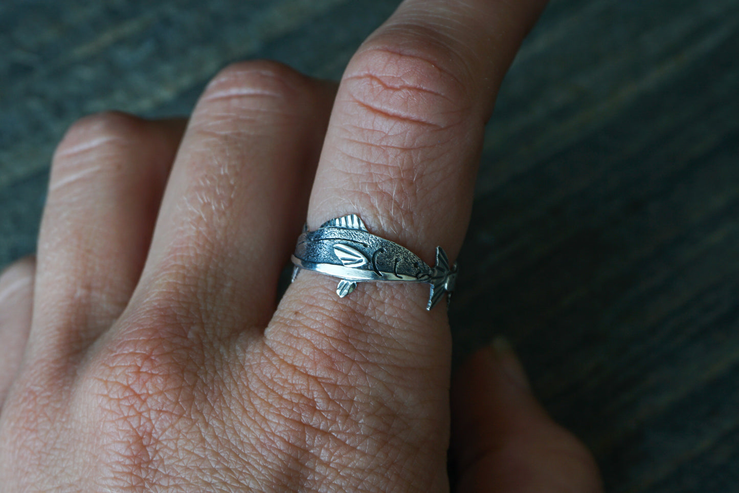 Custom Double Fish Ring!