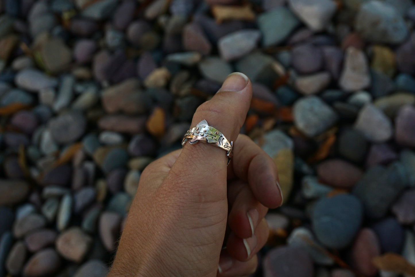 Custom Double Fish Ring - Made to Order!