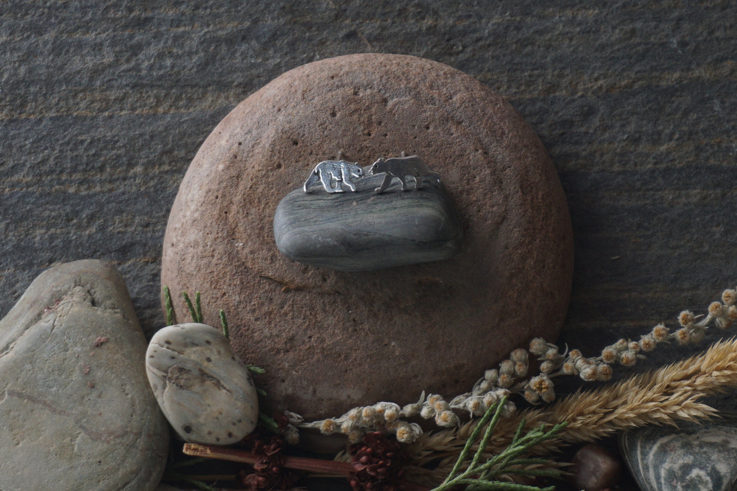 Made to Order: Bear Cub Studs