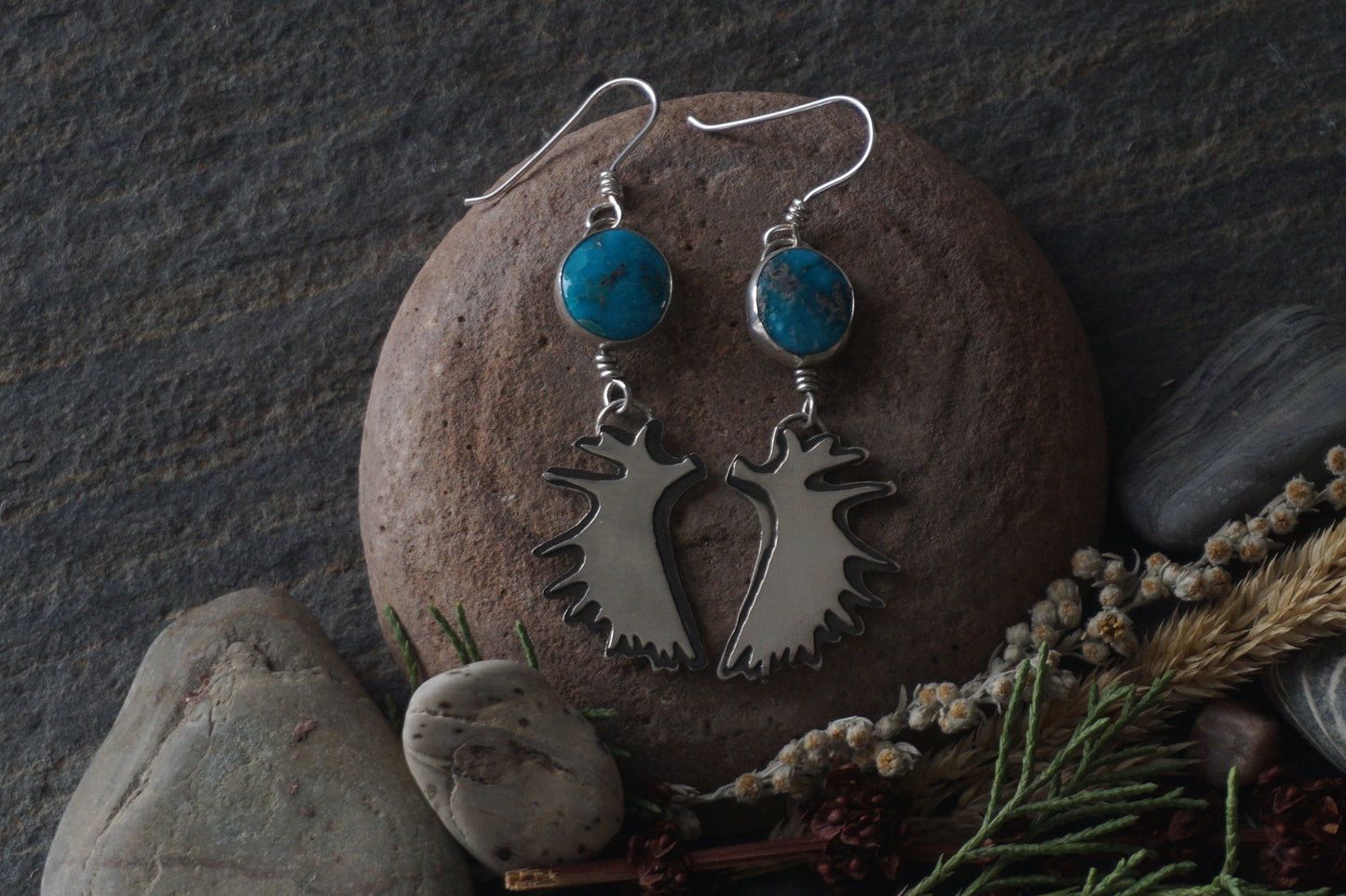 Moose Antler Earrings