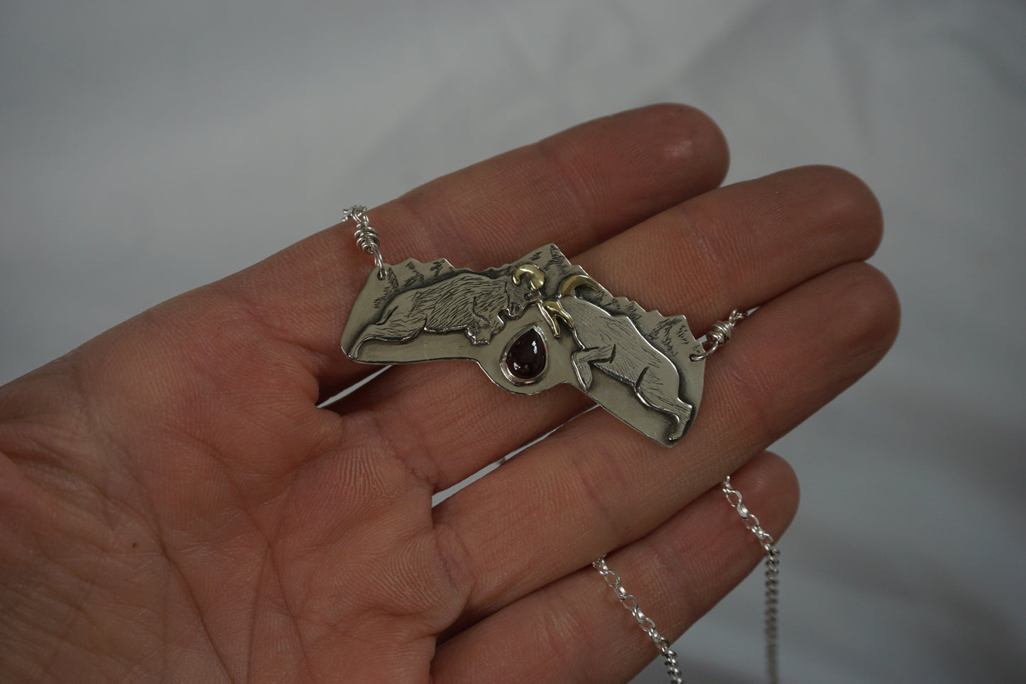 Big Horn Sheep Necklace