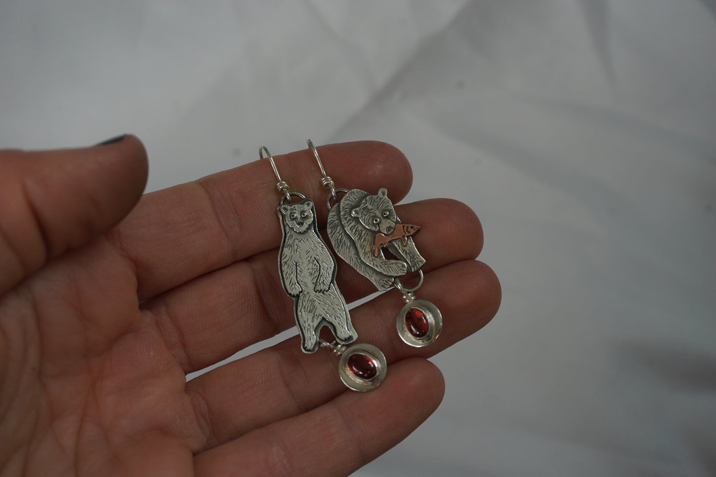 Grizzly Bear Earrings