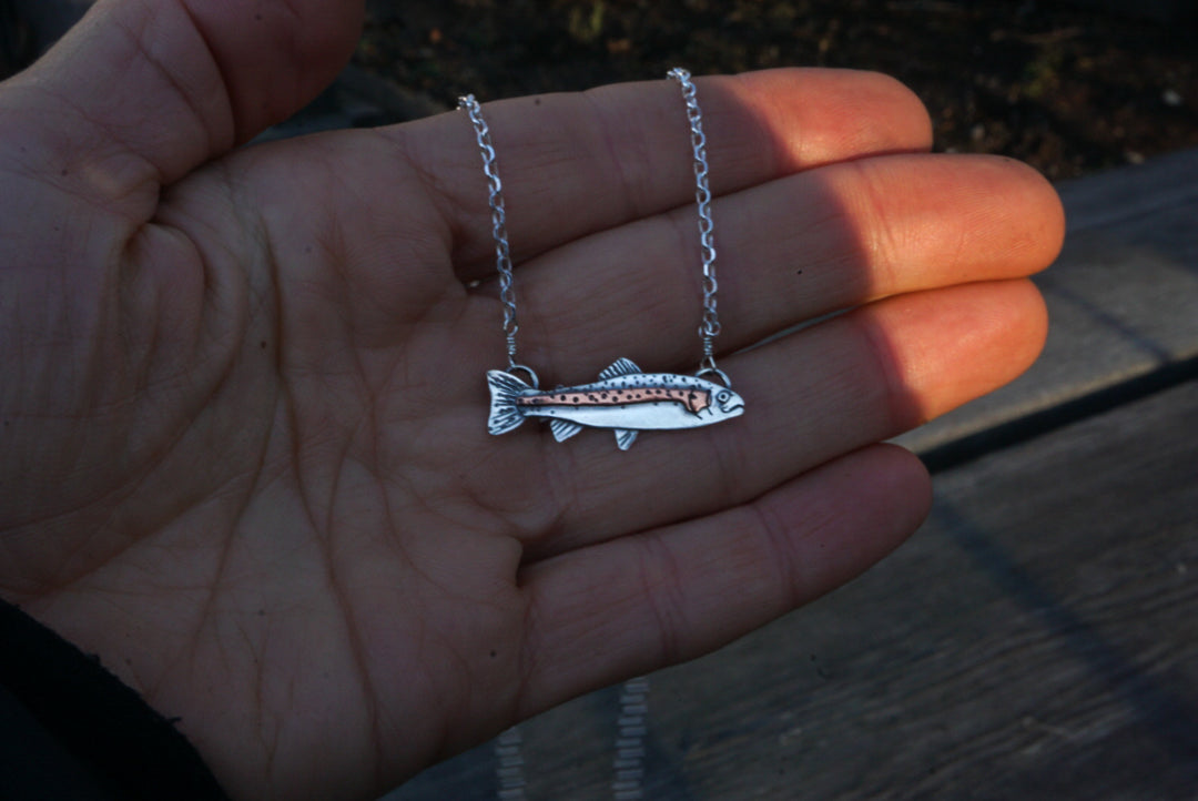 Trout Necklaces - Rainbow & Yellowstone