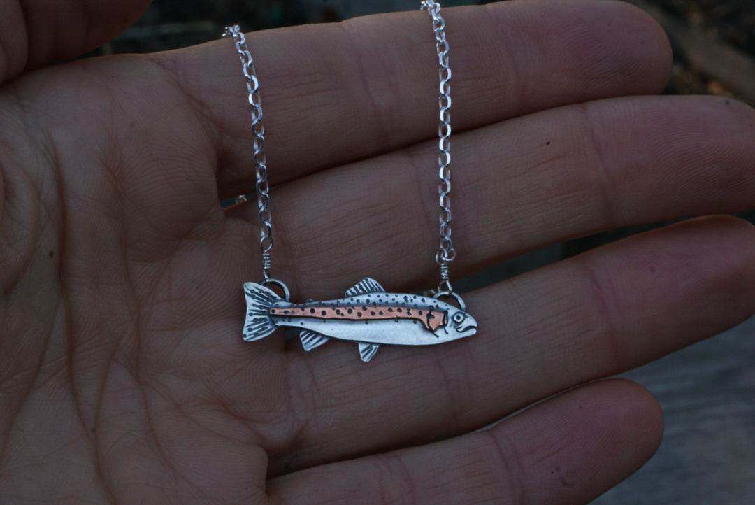 Trout Necklaces - Rainbow & Yellowstone