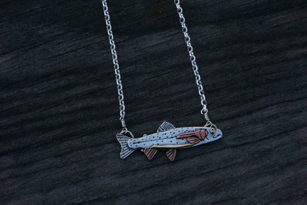 Trout Necklaces - Rainbow & Yellowstone