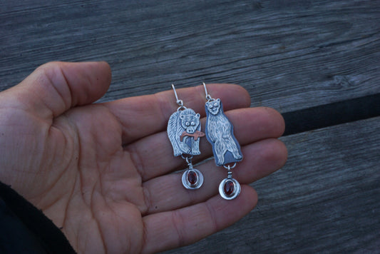 Grizzly Bear Earrings