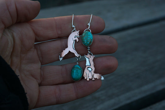 Red Fox Earrings