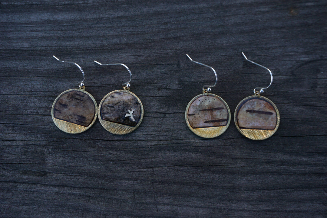 Midnight Sun Danglers