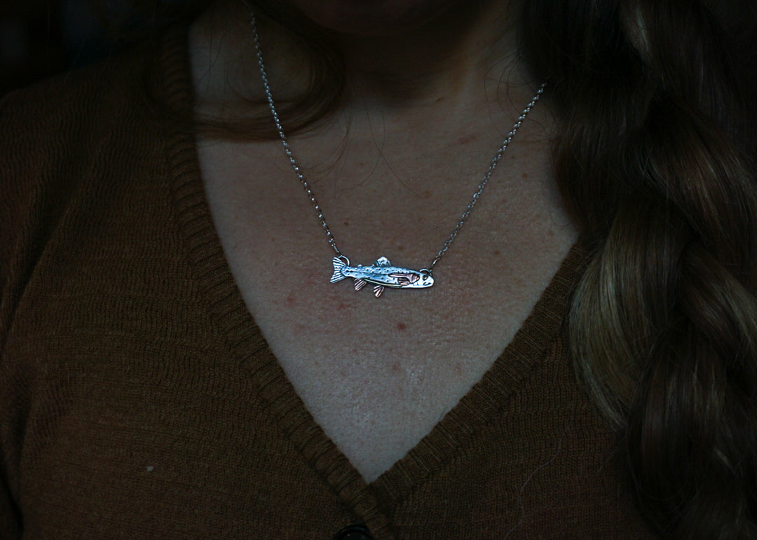 Trout Necklaces - Rainbow & Yellowstone