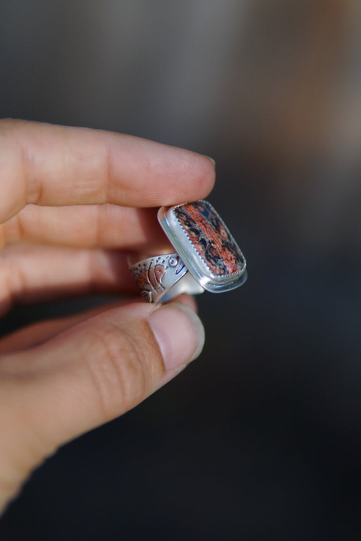 Rainbow Bend Ring - Size 7.75