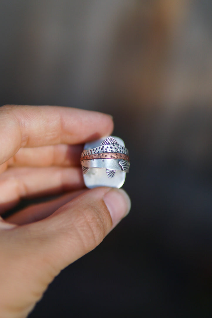 Rainbow Bend Ring - Size 7.75
