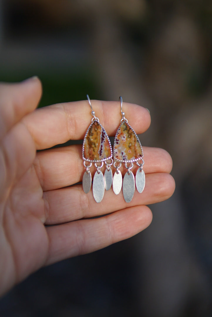 Creekside Earrings - Reversible!