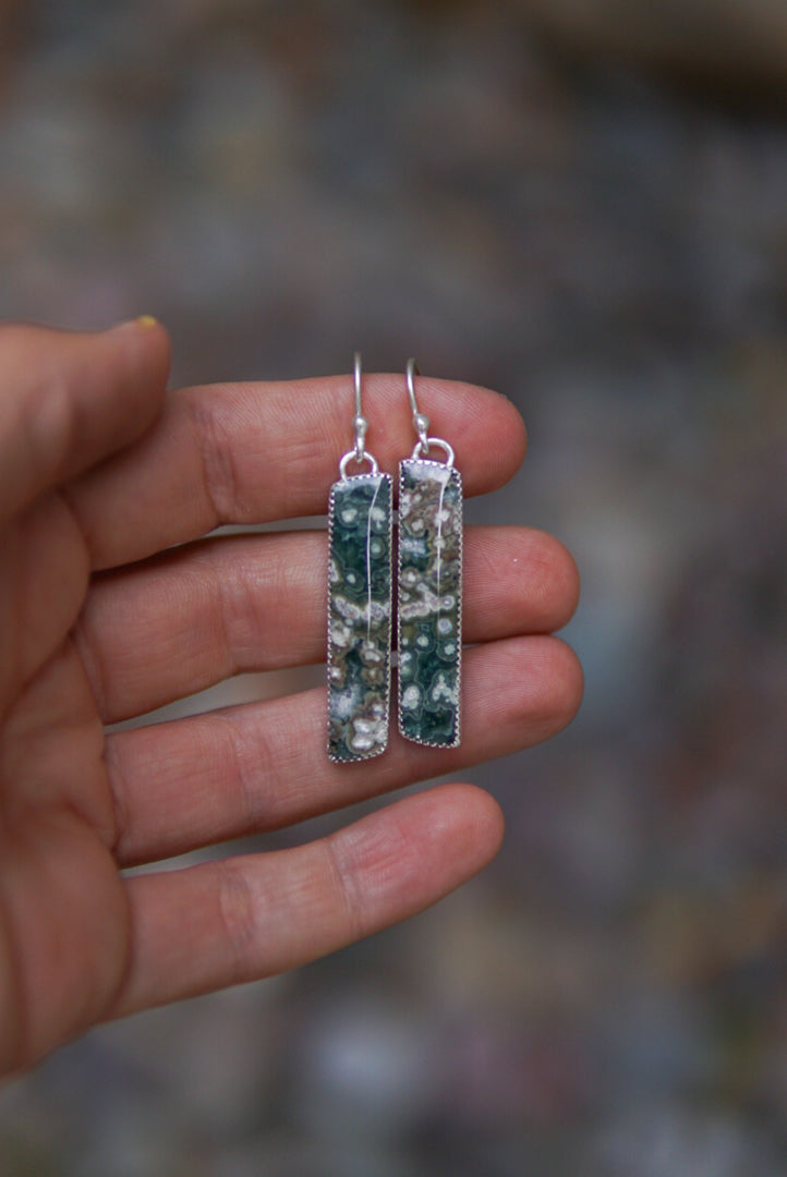 In the Current Earrings - Reversible!