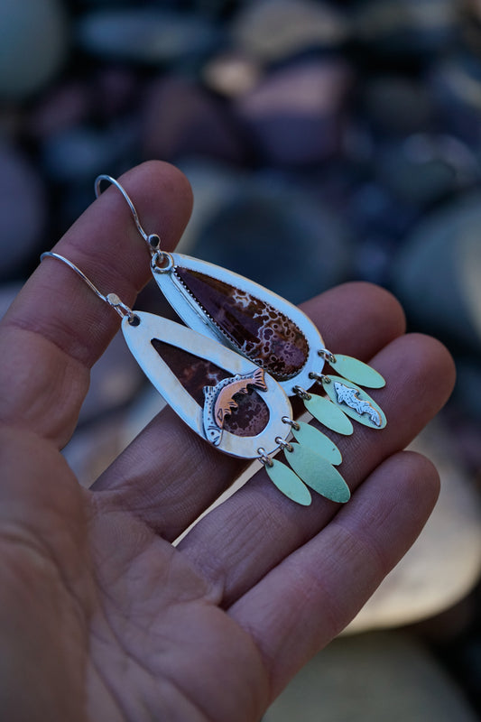 Brooke Trout Beauty Earrings